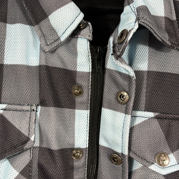 Road Armor by Skull Riders CE Level 1 Armor Pads Motorcycle Safety Shirt Jacket - Picture 5 of 13